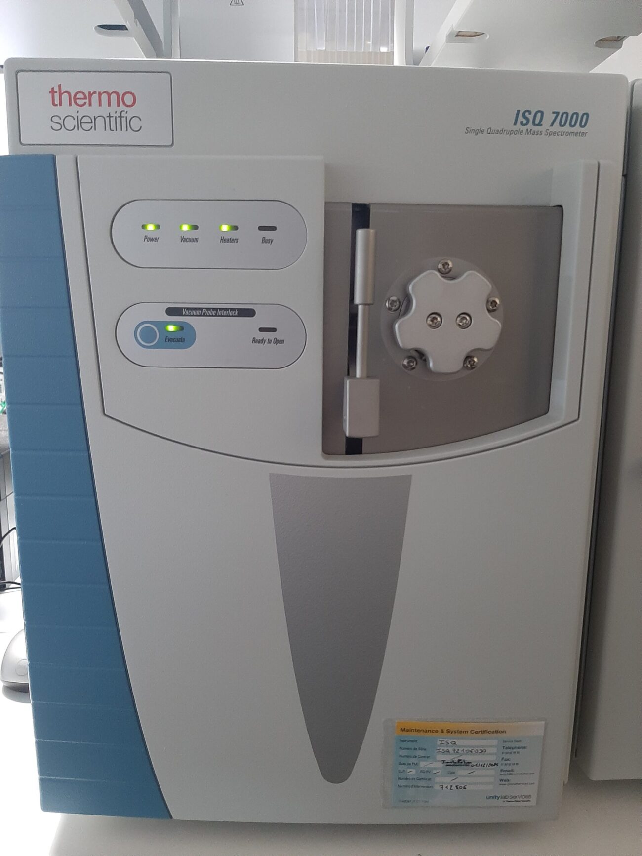 Mass Spectrometry chemical analysis at FILAB laboratory