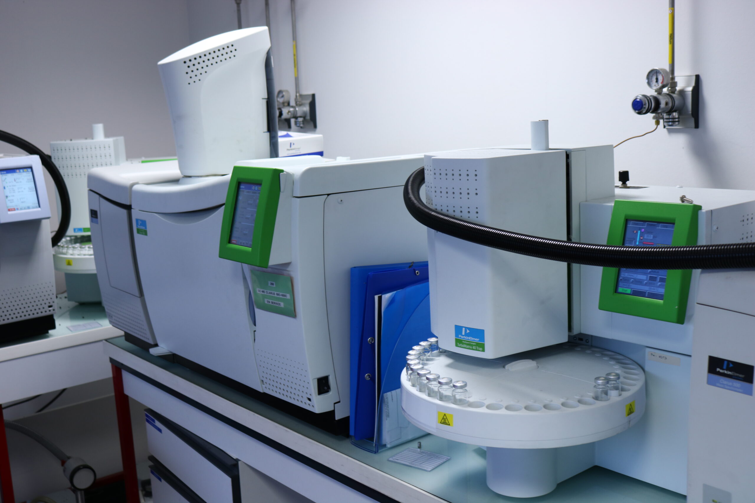 Laboratoire d'analyses par GC-MS
